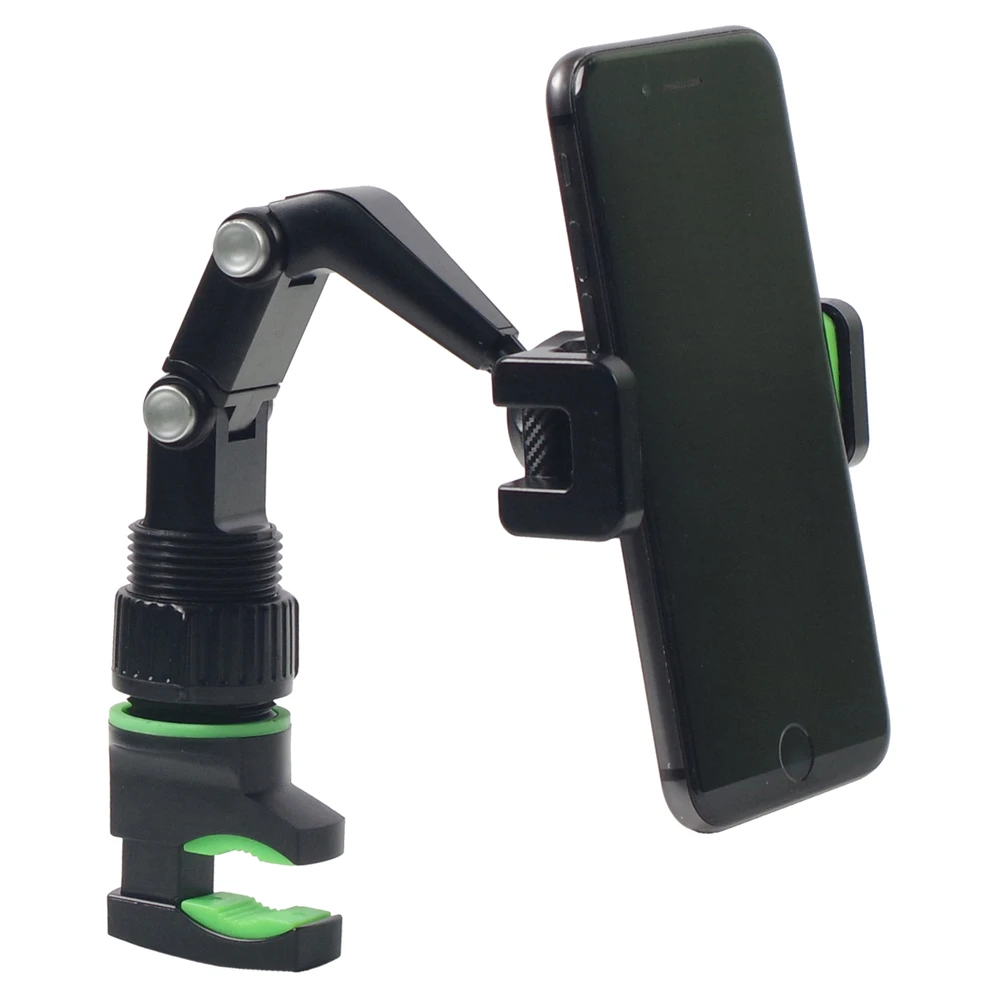 Universal Mic Stand Phone Holder Telephone Car Holder Live Broadcast Bracket Clip Multi-functional Microphone Mount Phone Rack