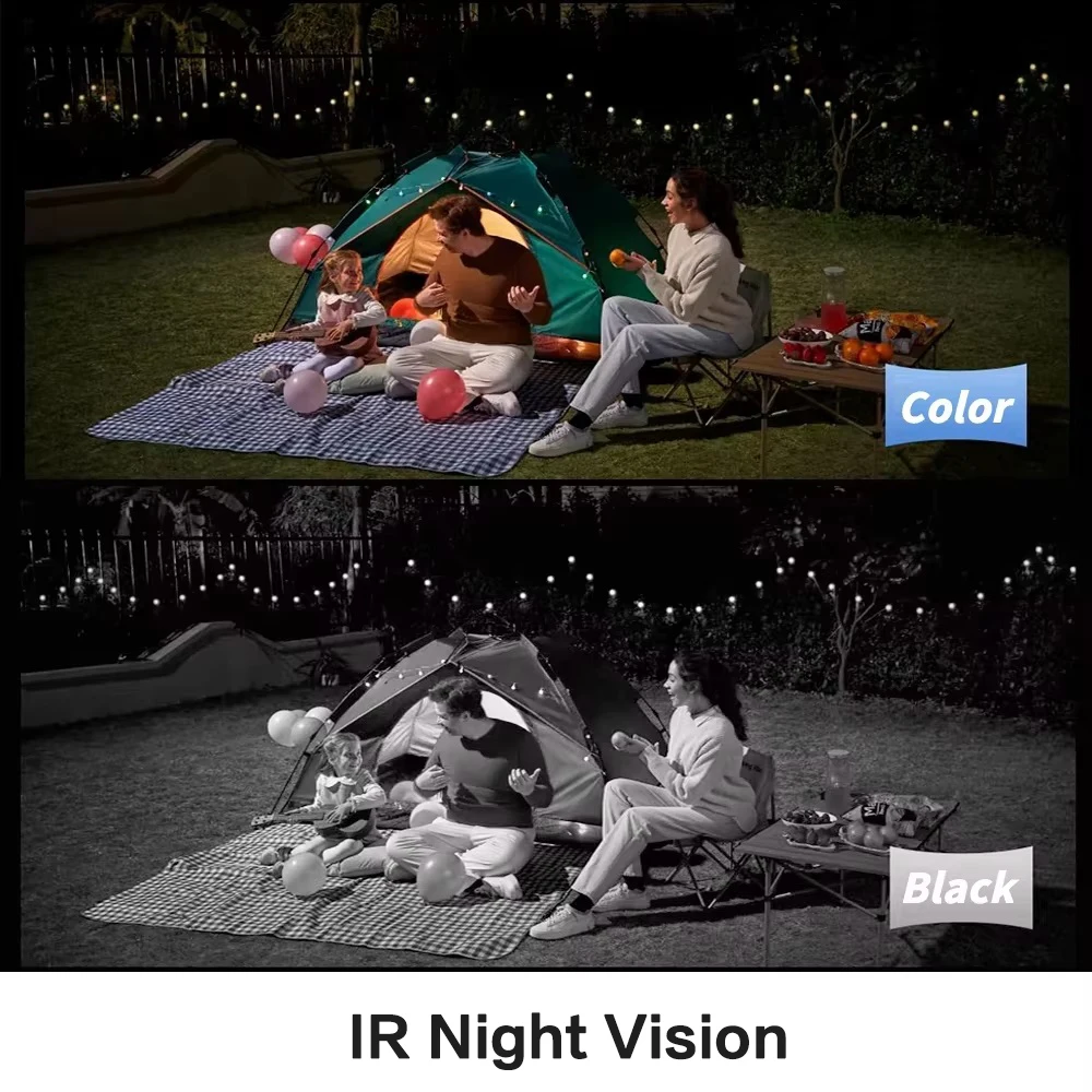 4K 8MP IMX415 5x Zoom WIFI IP Camera IR Night Vision Human Detection TF Card Audio Camhi Outdoor Security Surveillance security camera
