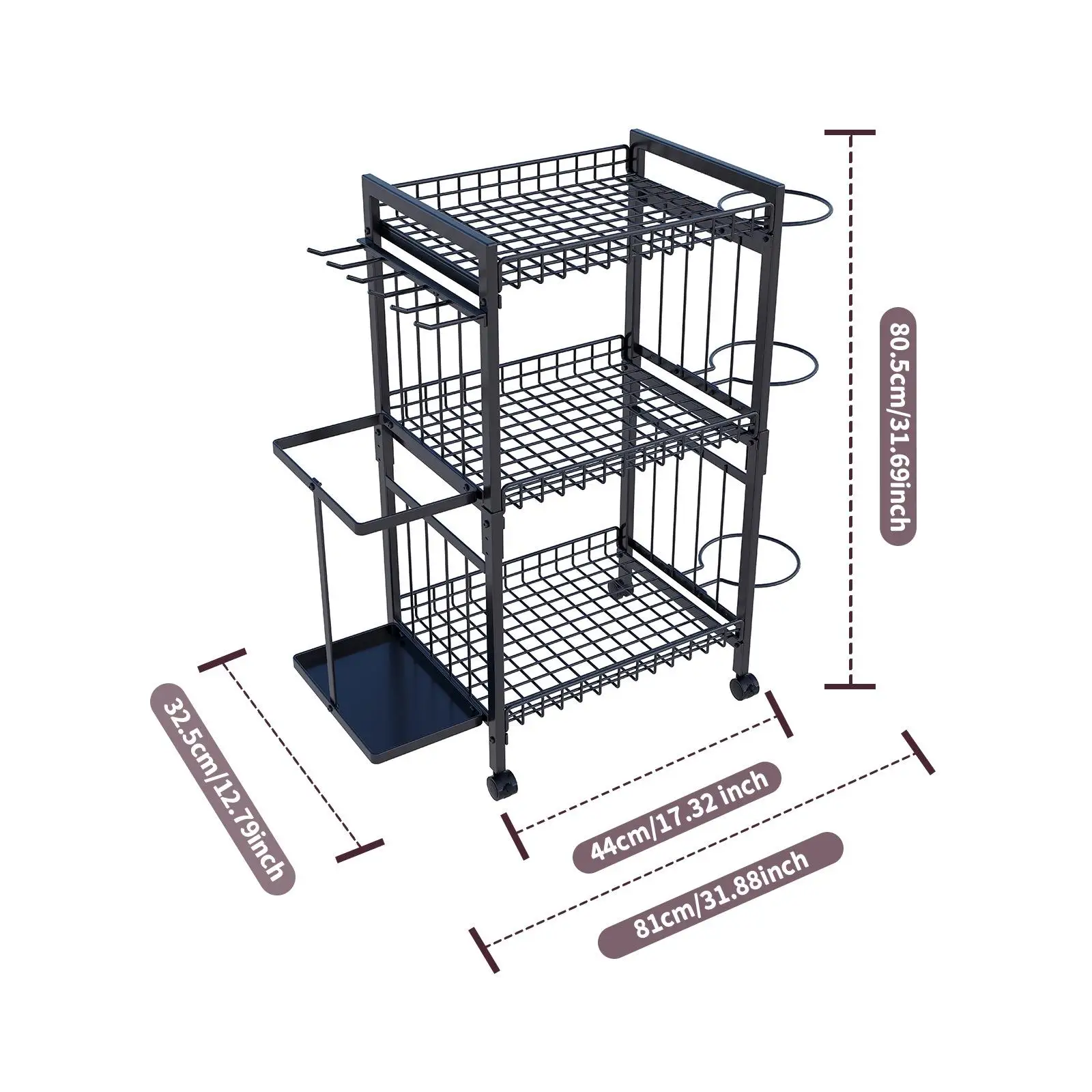 Multi-Purpose Fitness Storage Rack 6