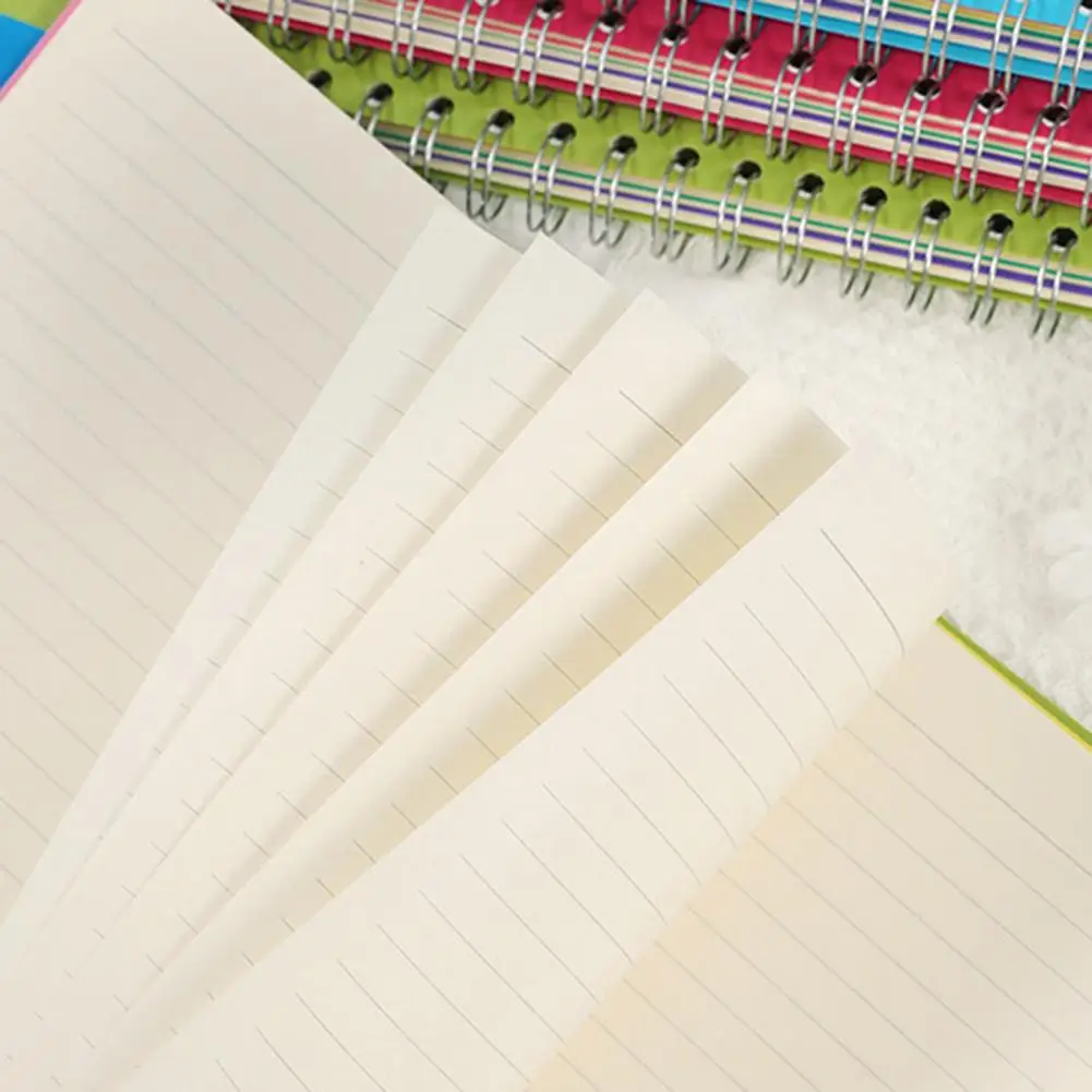 Journal Premium A5/b5 Spiral Notebook with Dividers Thickened Pages for Smooth Writing 5 Subject Coil Ring Office Supplies No