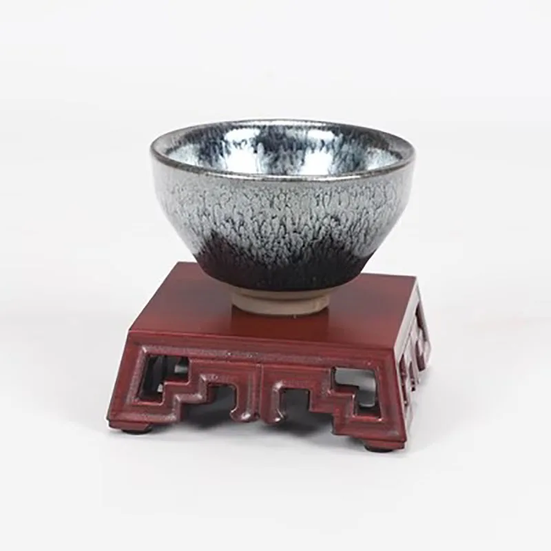 Bonsai, fish tank, jade ware, tea pot, strange stone, Buddha statue, ornament, antique rectangular wood carving base