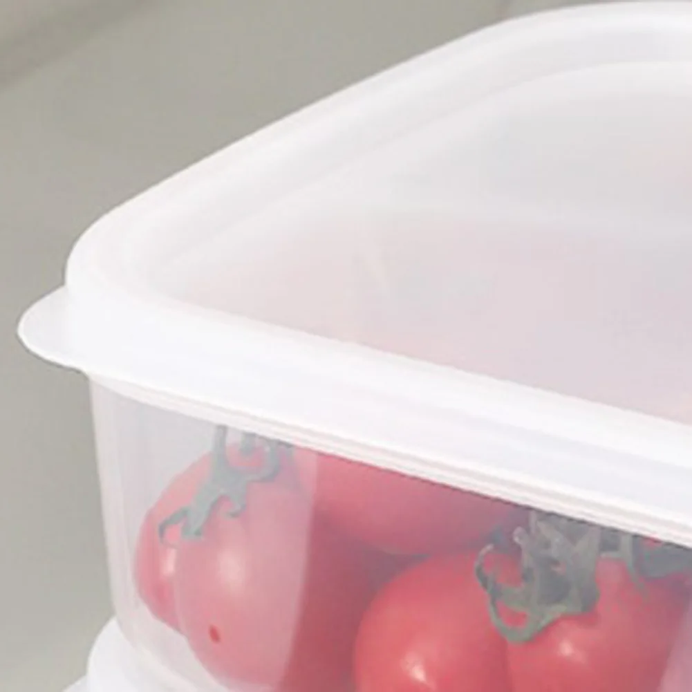 Food Containers Storage Boxes Plastic Transparent Food Canister Kitchen Storage Keep Fresh Box For Microwave Freezer Food Contai 3