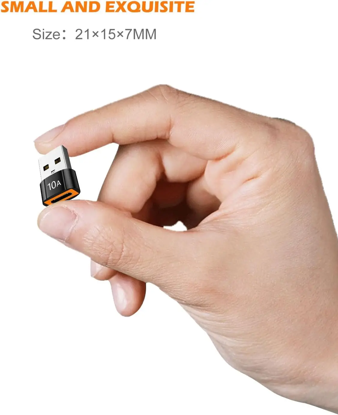 Compact USB to USB-C Charging Adapter - Easy Connect Accessory
