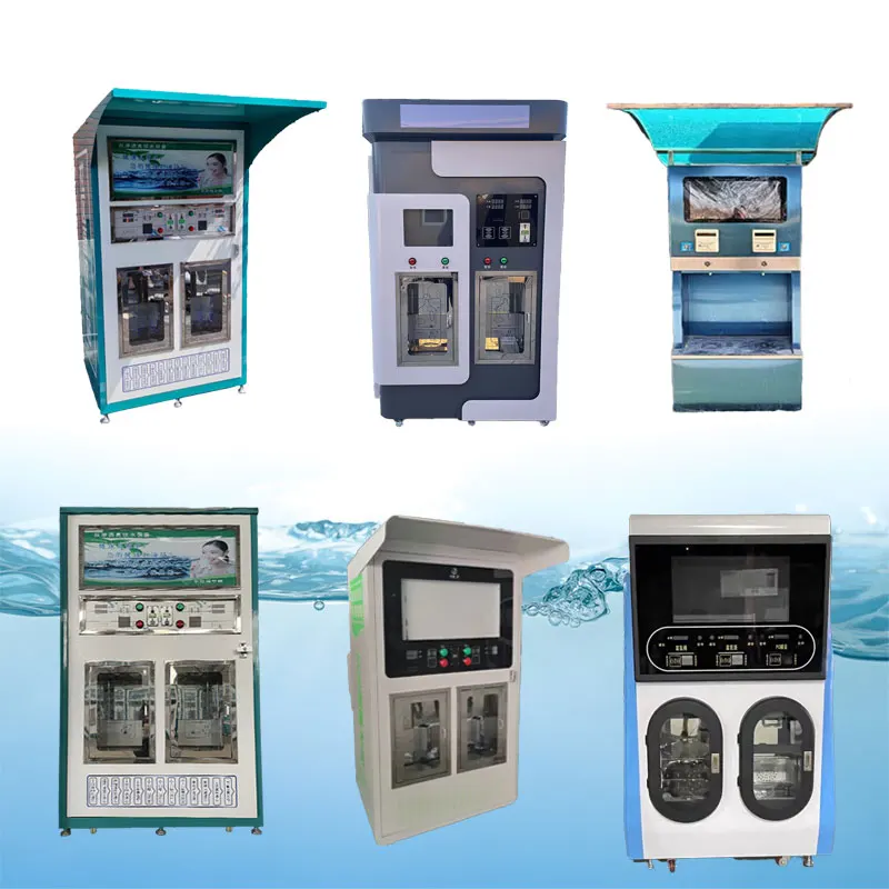 Combo Ice & Water Vending Machine/Automatic Ice & Water Dispenser 4