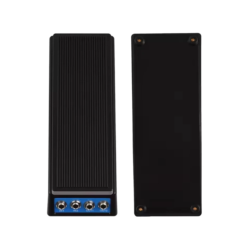 Professional Guitar Volume Pedal Volume/Classic Wah Sound Mono/Dual Channel 6.35Mm Input/Output Guitar Volume Pedal-Y41A
