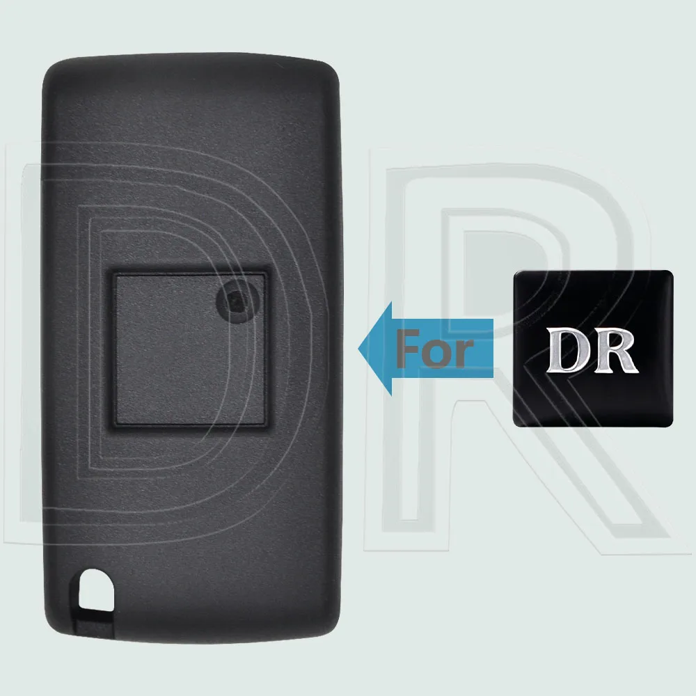 DR CE0523 ID46 PCF7941 CE0536 PCF7961 433ASK/FSK Flip Car Remote Key For Peugeot 207 307 308 408 Citroen C1 C2 C3 C4 C5 Picass