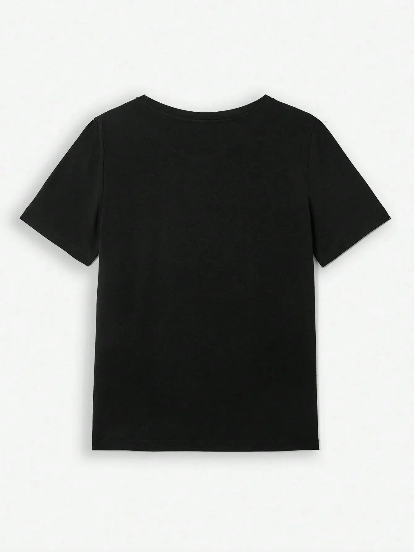 Xoxo Pink Purple Lips Print Oversized Women’s T-Shirt - Summer Casual Cotton Tee for Street Wear 3