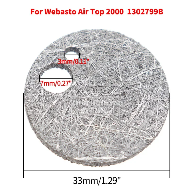 Car Heater Burner Mesh Parking Heater Replacement Parts for Webasto Air Top 2000/2000ST/ AT3500 /Thermo 90 / 90S / 90ST