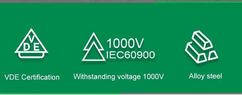 LAOA1/4 Multifunktionaler Sechskant-Steckschlüssel-Schraubendreher 1000V Isolierter Steckschlüssel-Schraubendreher Speziell für Elektriker – Detail 3