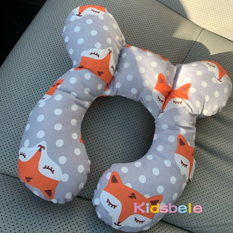 Baby Pillow Protective Travel Car Seat Head Neck Support Pillows ewborn Children U Shape Headrest Toddler Cushion 0-3 Years
