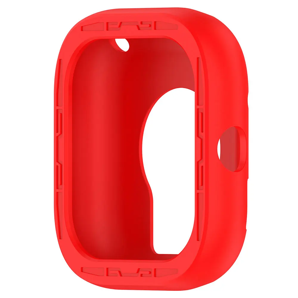 Silicone Watch Strap with Shockproof Protective Case and Screen Protector Cover