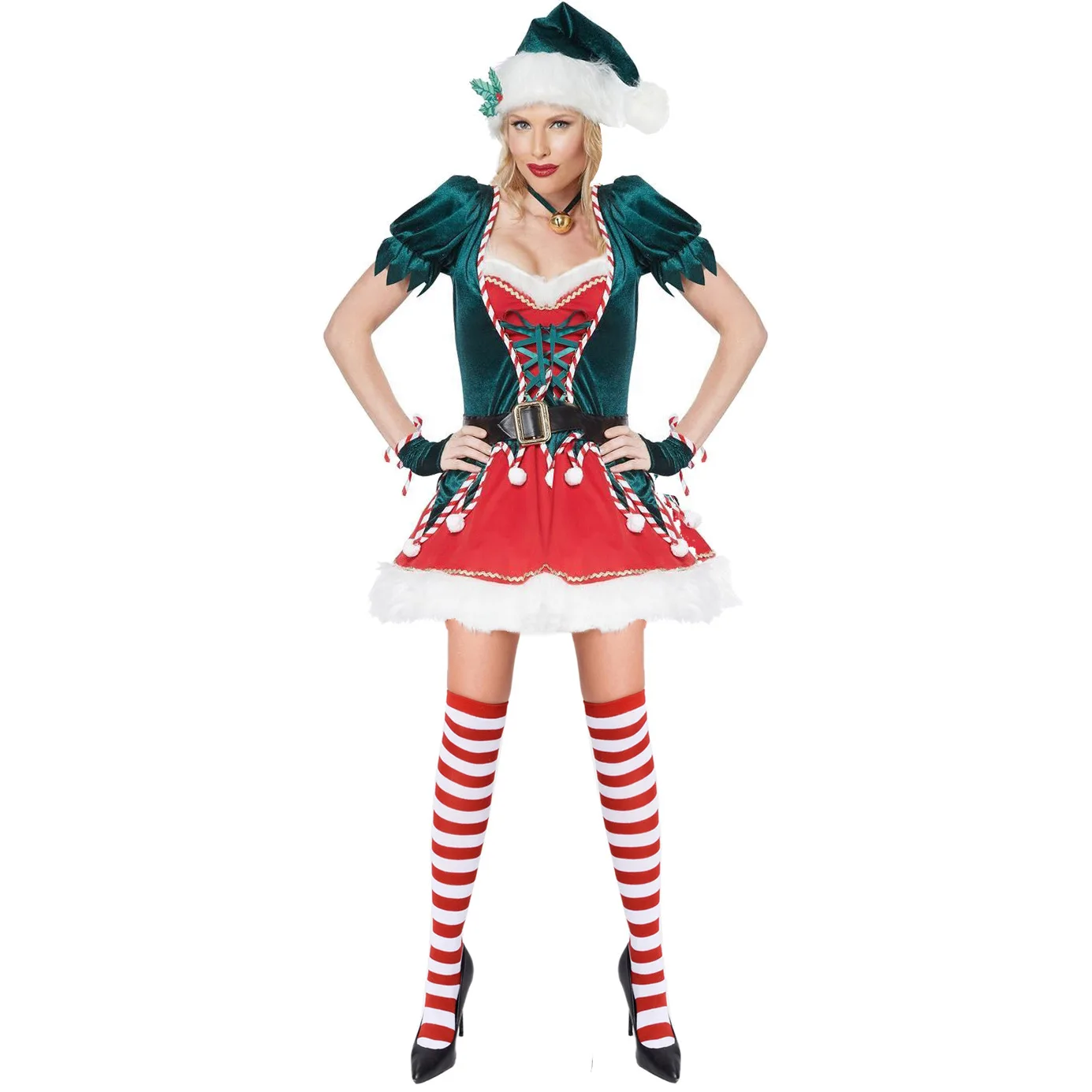 

Christmas Costume European and American Sexy Christmas Tree Clothing Stage Christmas COS Uniforms Xmas Costumes
