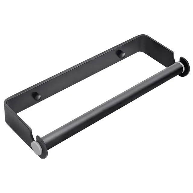 ภายใต้ตู้ที่ใส่ผ้าขนหนูกระดาษสำหรับห้องครัวที่ใส่กระดาษติดผนังที่ใส่ม้วนกระดาษติดผนังพร้อมอุปกรณ์จัดแบบติดด้วยตนเองหรือสกรู 1