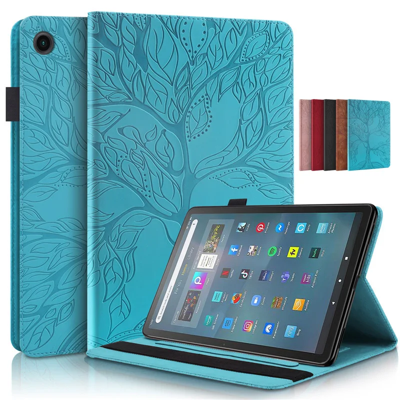 3D Tree In Rilievo Per Funda Amazon Fire Max 11 Custodia Flip Stand Custodia Morbida In Silicone Per Amazon Fire Max 11 Max11 Custodia Per Tablet 2023