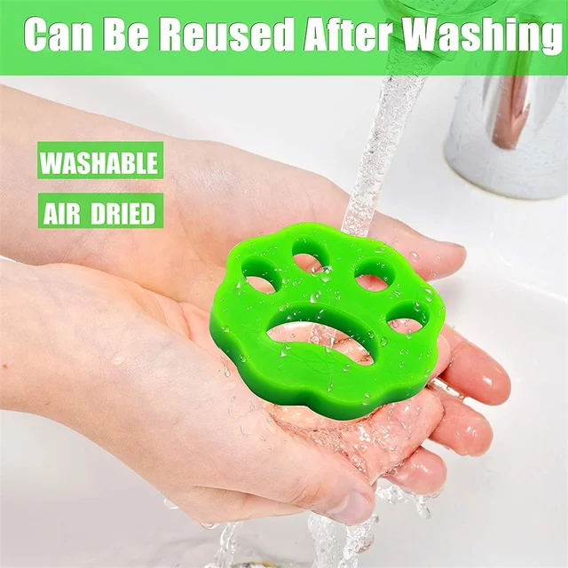2-pc Silicone Lint and Dirt Remover – Handy & Convenient, Easy to Clean, Effectively Absorbs Dirt and Hair From Any Fabric or Surface - Image 2