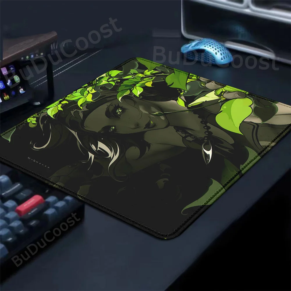 Kawaii Computer rutsch feste Tisch matte kleine Mäuse Pad Anime Valorant Schreibtisch Pad Gaming Zubehör Büro Natur kautschuk Mouse pad – Detail 9