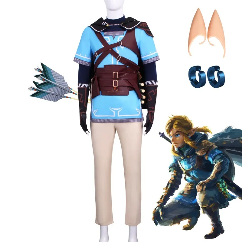 The Legend Of Zelda: Tears Of The Kingdom Link Stesso Set Cosplay Per Il Gioco Anime Gioco Di Ruolo Regalo Di Halloween Di Natale