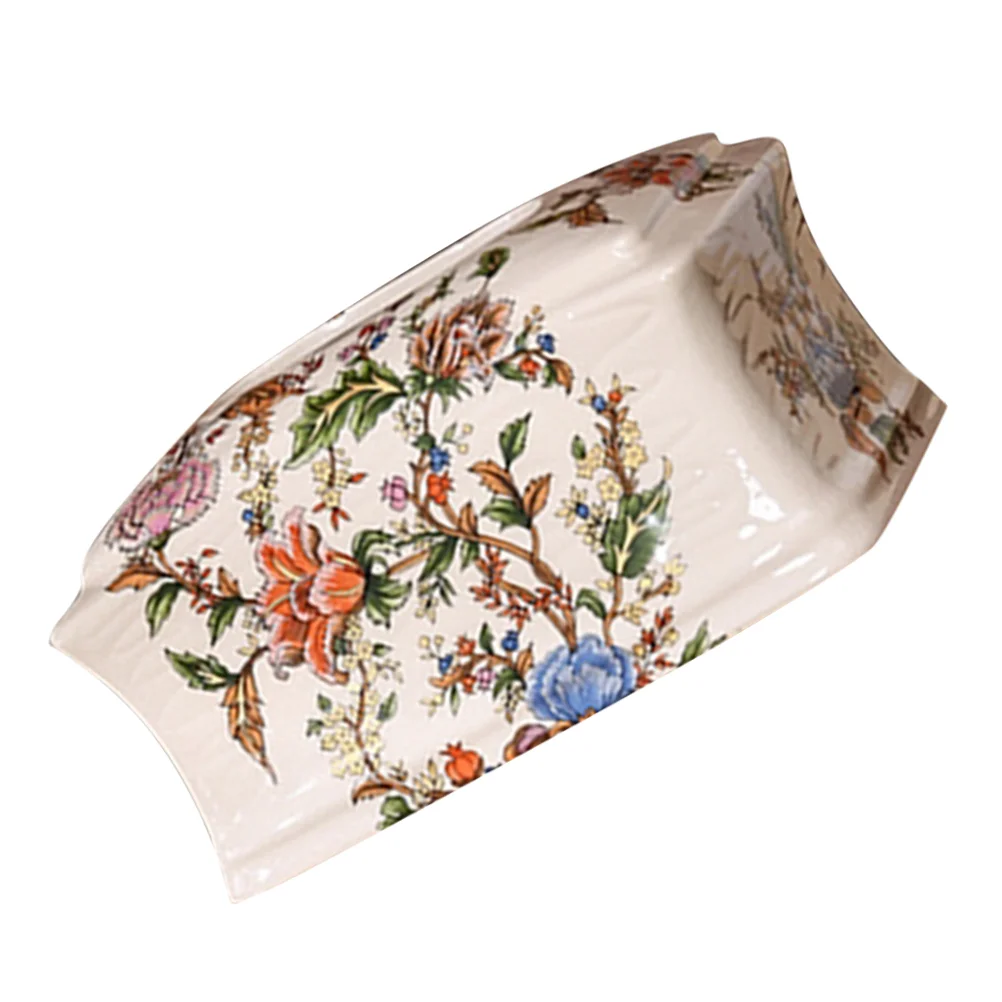 

Ceramic Napkin Holder Paper Tissue Holder Napkin Storage Stand Serviette Holder