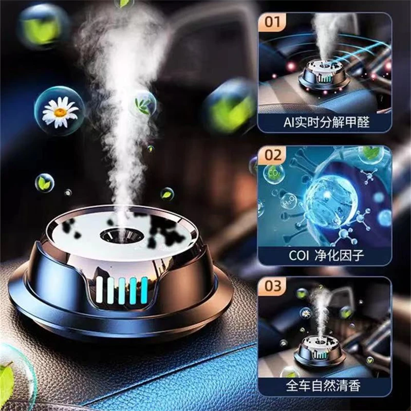 Car Mounted Fragrance Spray Fragrance Car Perfume Intelligent Fragrance  Locomotive Large Capacity Humidifier Fragrance Machine - AliExpress