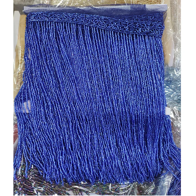 New Golden Heavy Industry25cm Handmade Dangling Beads Lace Wedding Lighting Accessories Multi-Color Matching Fringe Accessories