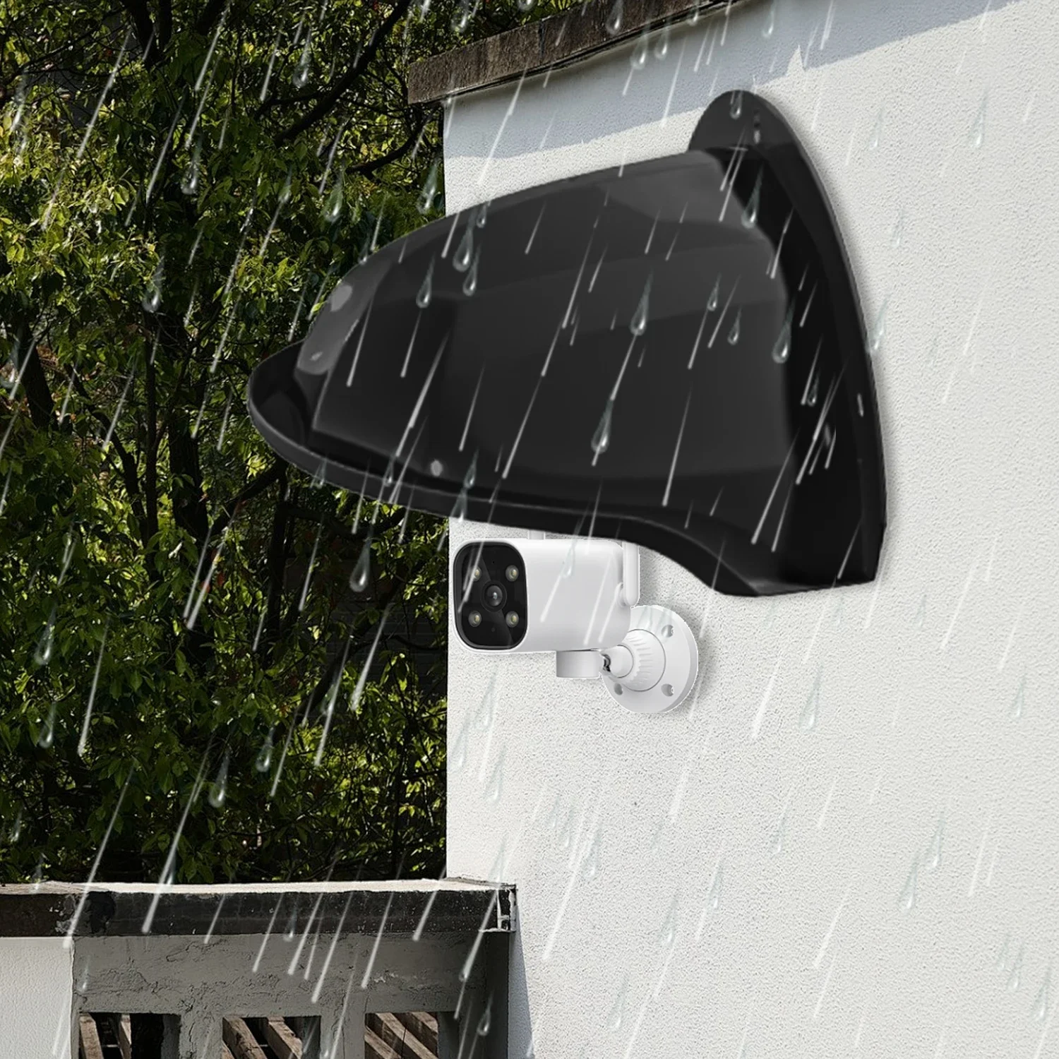 Protective Cover Shield Wall Waterproof Rainproof Shell Outdoor Dome Camera Protector Security Sunshade Webcam Protection Case