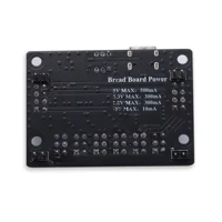 MB102 Breadboard Power Supply Board Module MB102 Breadboard Dedicated Power Module 2-Channel 3.3V5V MB102 Solderless Bread Board - Image 5