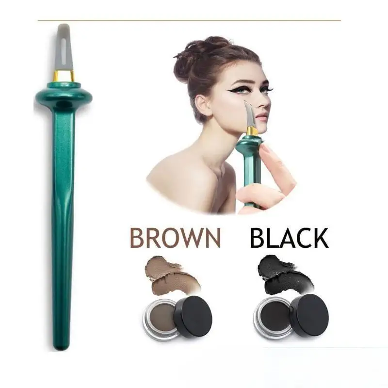 Eyeliner Tool Flawless Eyeliner Tool Easy Jumper Free Silicone Liquid Eyeliner Simple Seamless Waterproof Eye Makeup Brush