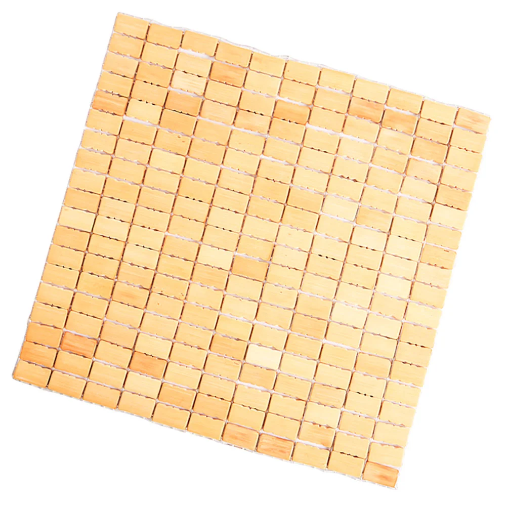 

Home Chair Office Chair Square Seat Mat Bamboo Seat Cushion Summer Seat Mat Seat Cushion For Kids for Office Replace Home Summer
