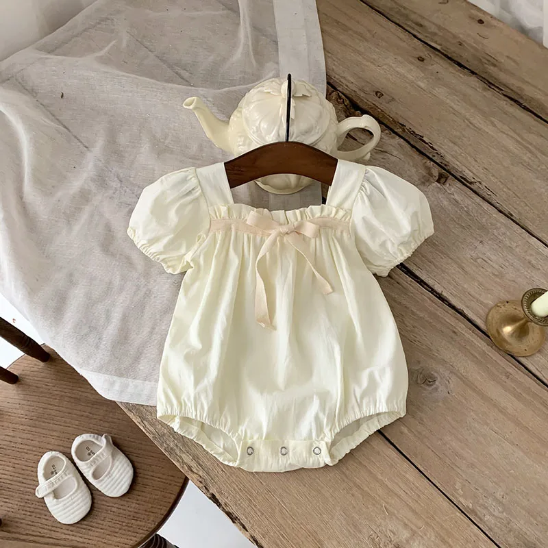 Floral Baby Romper 4