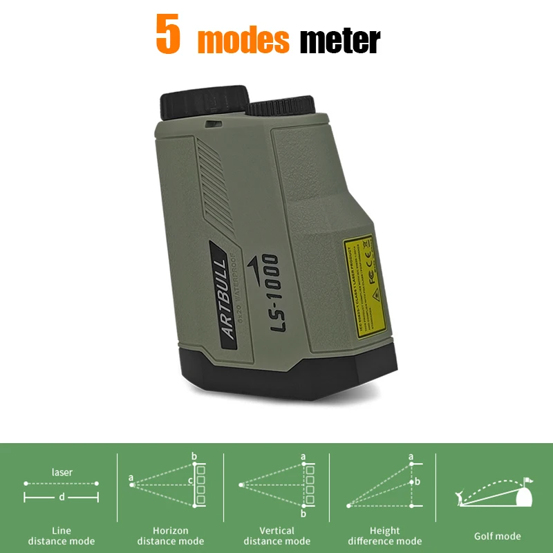 artbull golf rangefinder 650m 1000m caca telescopio 01
