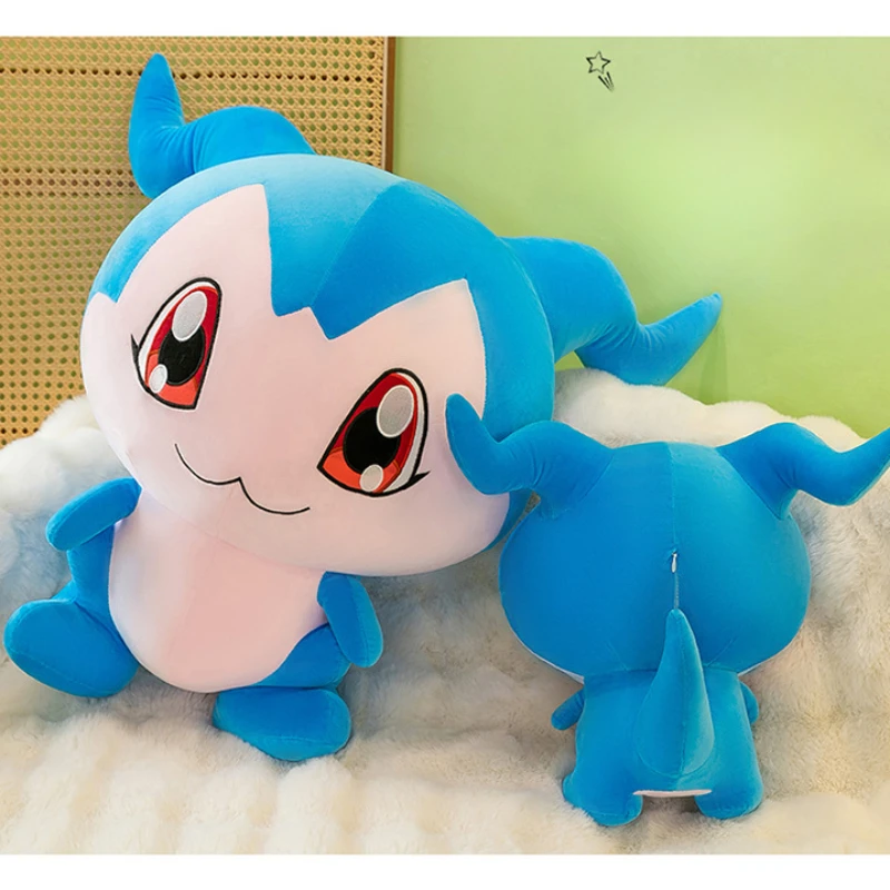 Anime Cartoon Chibimon Plush Doll Pillow – Decorative Ornament & Children's Birthday Gift