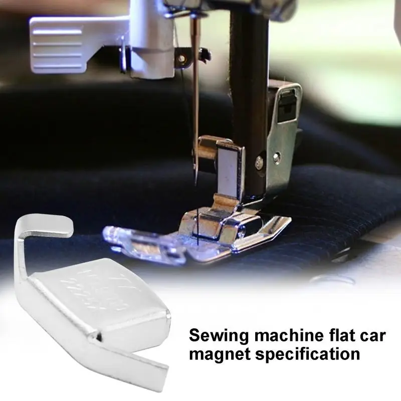 2pcs Magnet Seam Guide DIY Handmade Craft Sewing Machine Pressure Foot  Domestic&Industrial Sewing Machine Foot Guide for Sewing - AliExpress