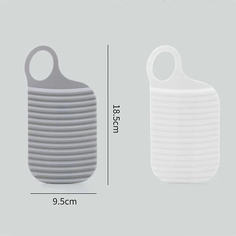 Travel Portable Thicken Mini Silicone Washboard Baby Non Slip Laundry Board Washing Children Clothes Socks Cleaning Products