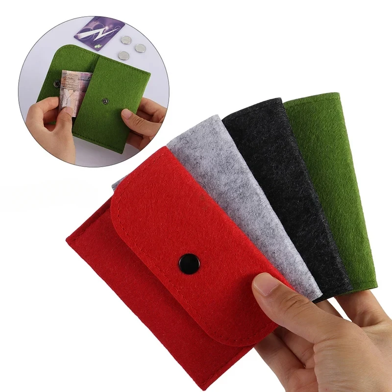 Unisex Felt Coin Purse Bag Women Girls Mini Zipper Coin Wallet Case Casual Square Money Change Card Key Holder Pouch 1 Unisex Felt Coin Purse Bag Women Girls Mini Zipper Coin Wallet Case Casual Square Money Change Card Key Holder Pouch 1