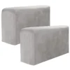 2pcs Armrest Covers Universal Covers Non-Slip Sofa  Protector Soft Warm Couch Thickened Furniture for Chair Recliner 6
