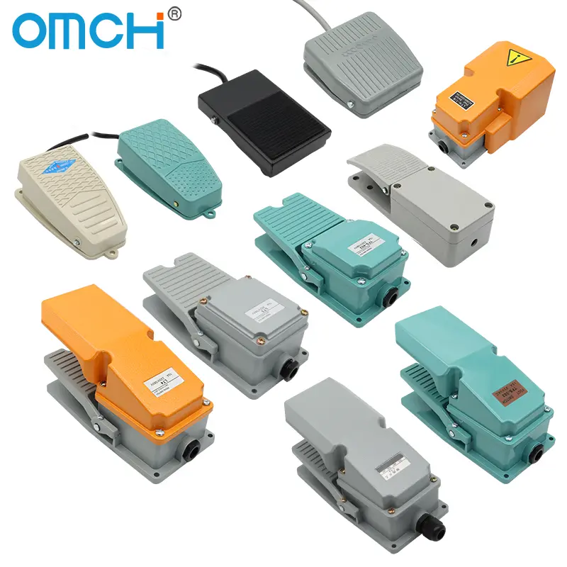 OMCH Foot Switch TFS201 Foot Switch LT4 Pedal Switch with Cable EKW-5A- B machine control switches - Image 6