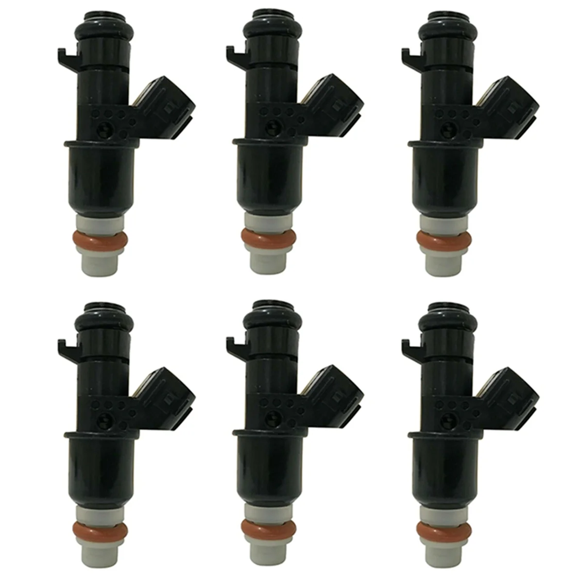 

6Pcs Fuel Injectors Nozzle 16450-RCA-A01 for Honda Acura MDX TL Accord Pilot 8 Holes 2003-2007
