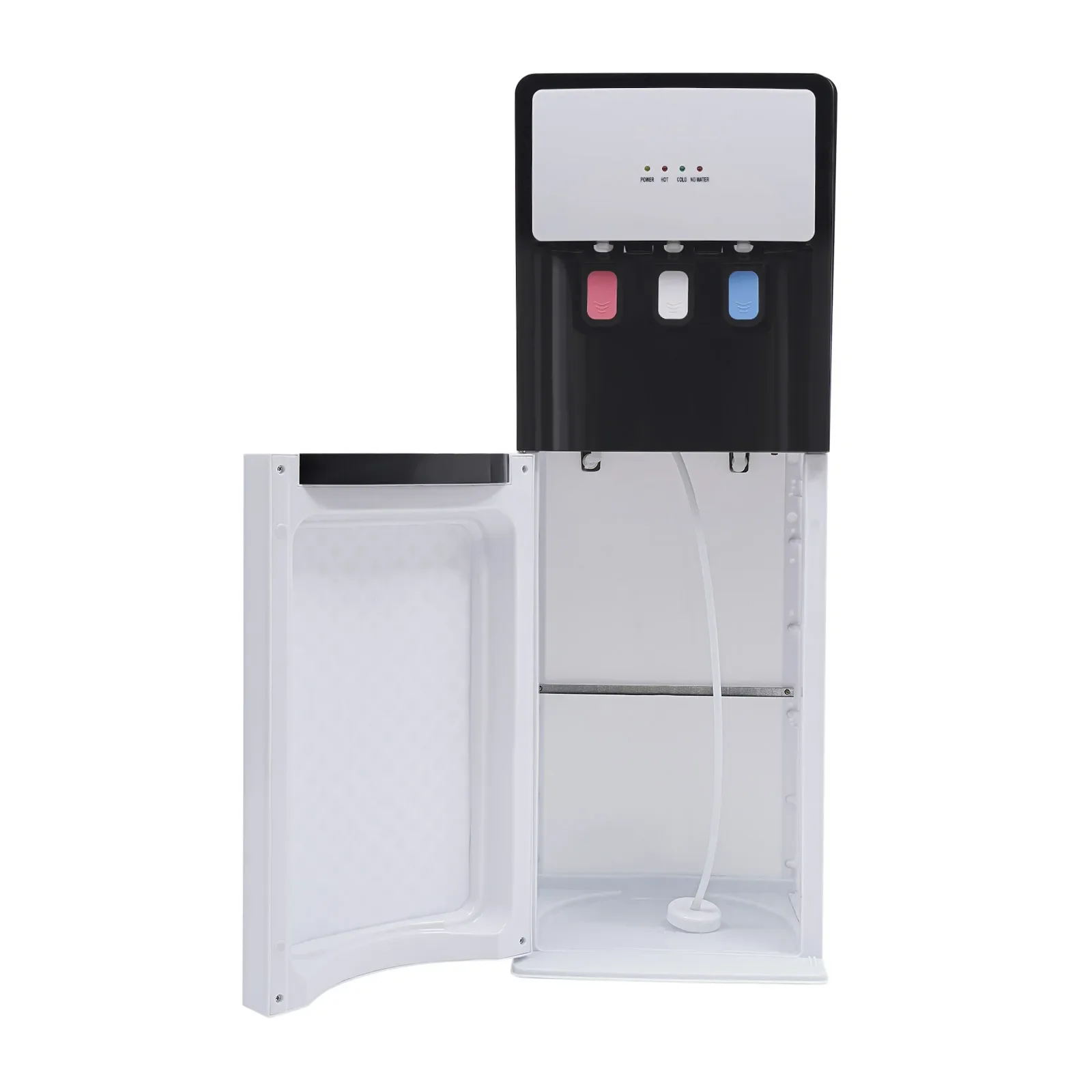 220V Bottom Loading Water Dispenser 500W Heating 90W Cooling Water Dispenser 1.32Gal/H Hot Water 0.53Gal/H Cold Water