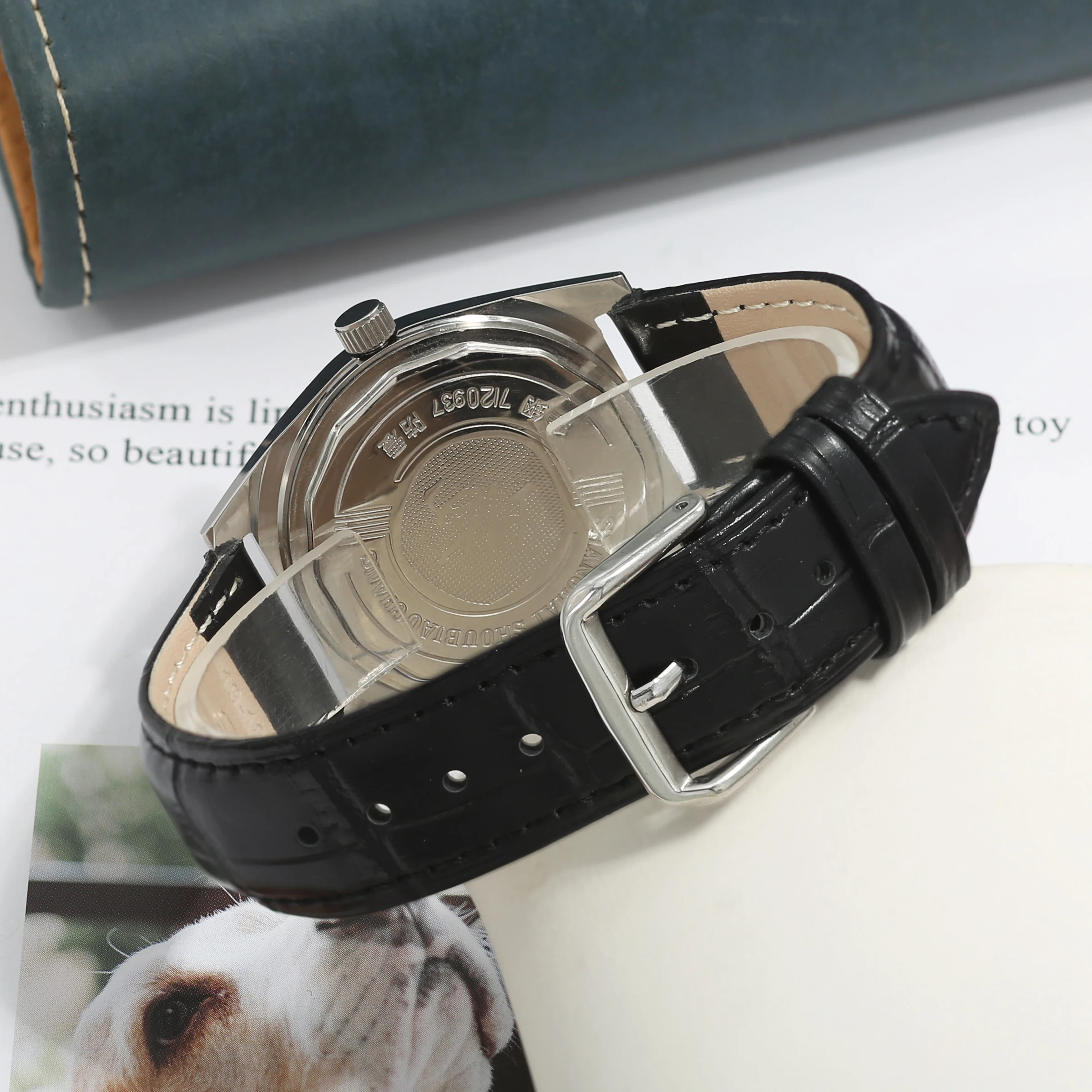 Men's Mechanical Watch 7120 36mm Manual Winding Waterproof Shanghai Chinese Daily Office Wear Birthday Holiday Gift Wholesale - 6