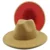 red bottom fedoras men`s cap Jazz Hats Cowboy Hat For Women And Men Double-sided Color Cap top Hat Wholesale 2022 mens trilby hats Fedoras