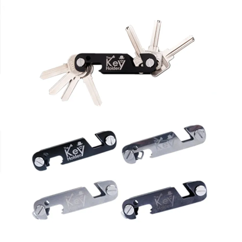 Men Fashion Keychain Holder for Car Keys Wallet Smart Key Organizers Multi-function Portable Car Key Holder Bag A-12 key case key holder key organizer