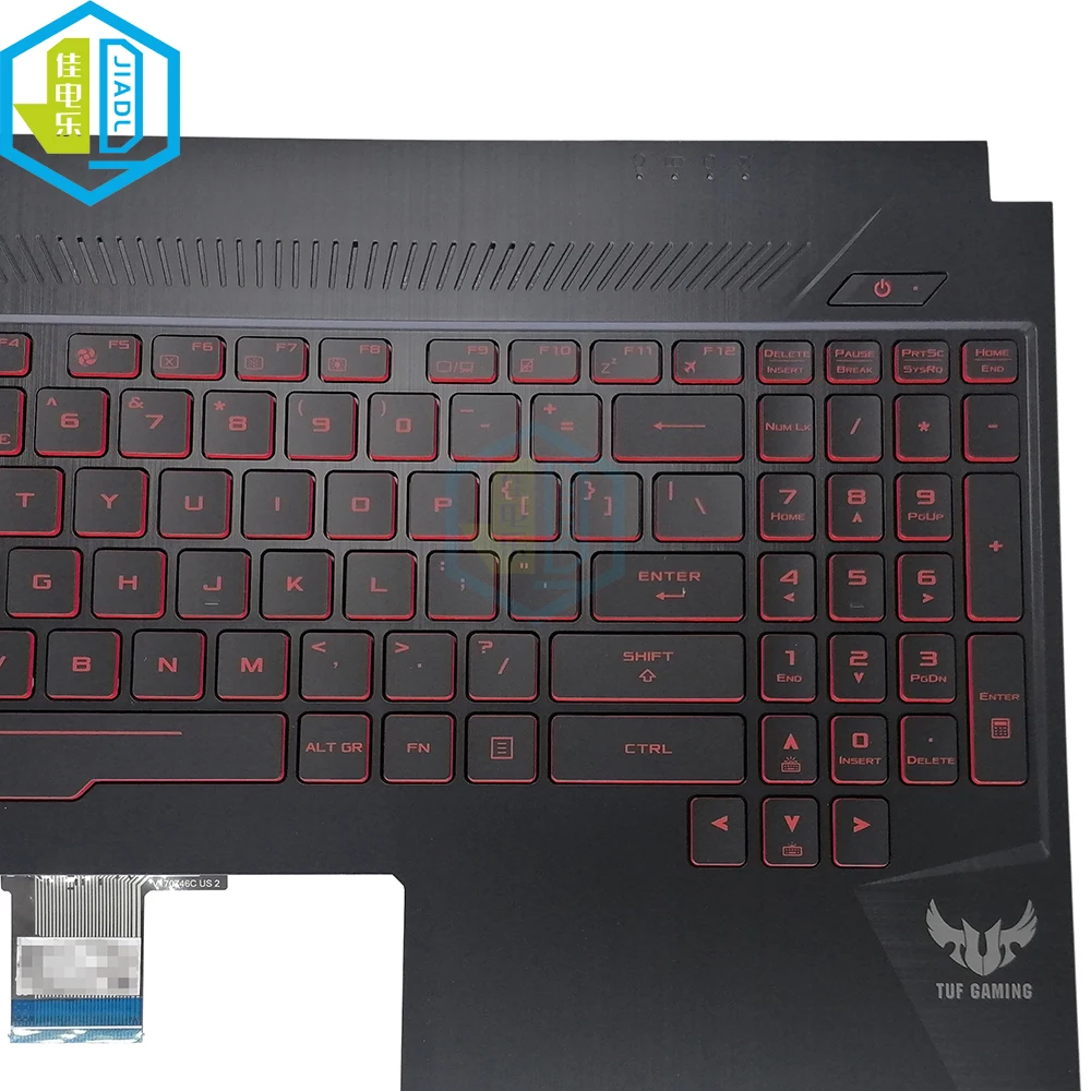 ASUS TUF ӿ  ո ħ Ʈ Ű, FX505 FX86 FX505DT FX505D ̱ Ʈ Ʈ  ̽ 0KNR0-661CUI00