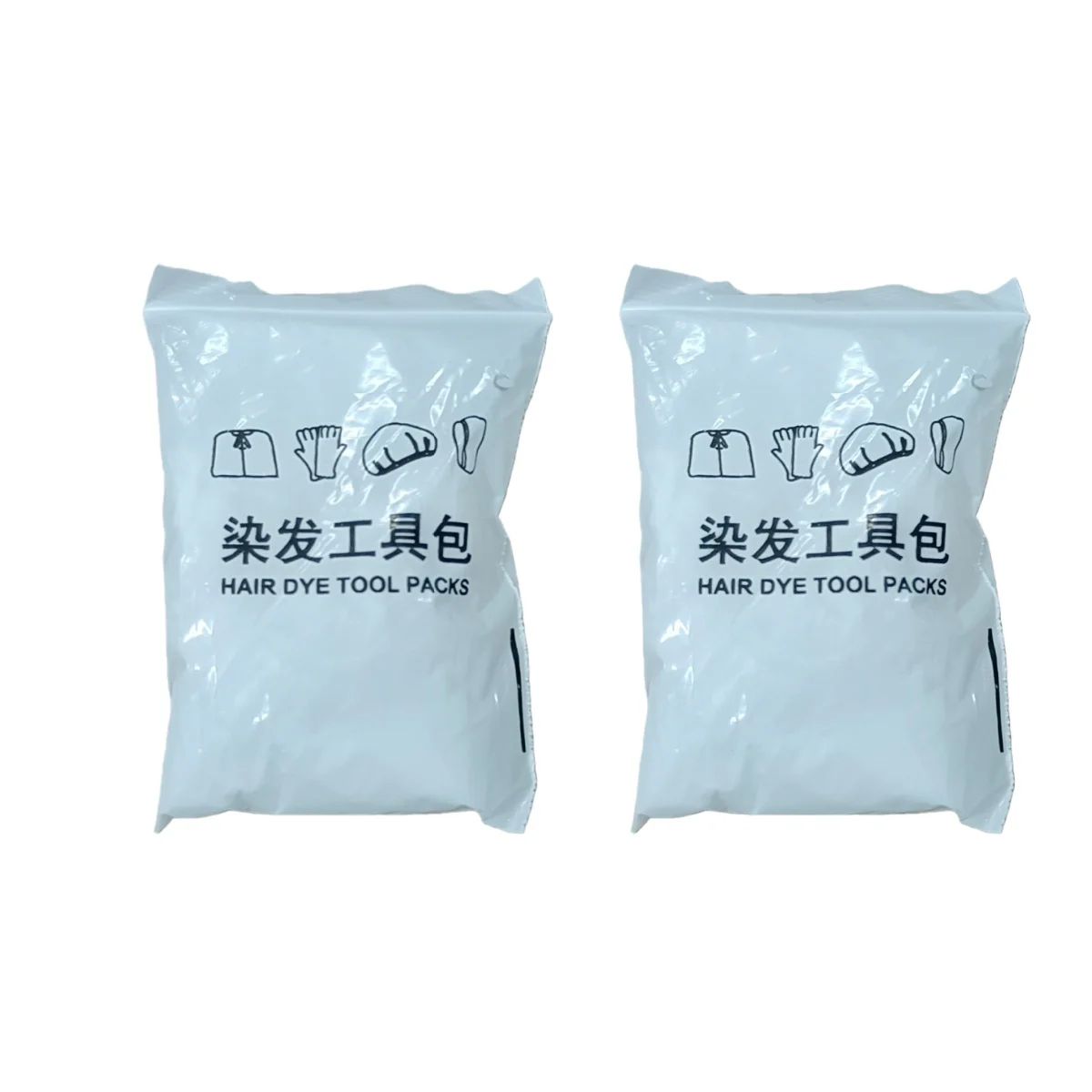 일회용 귀마개, 장갑, 스카프, 샤워캡, 염색약 도구 세트 (가정용, 미용실용)