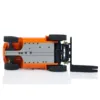 1/14 RC Hydraulic Forklift 40DA3 Wheeled Transfer Painted Finished Car Metal Construction Vehicles Light Sound Toy Model 4