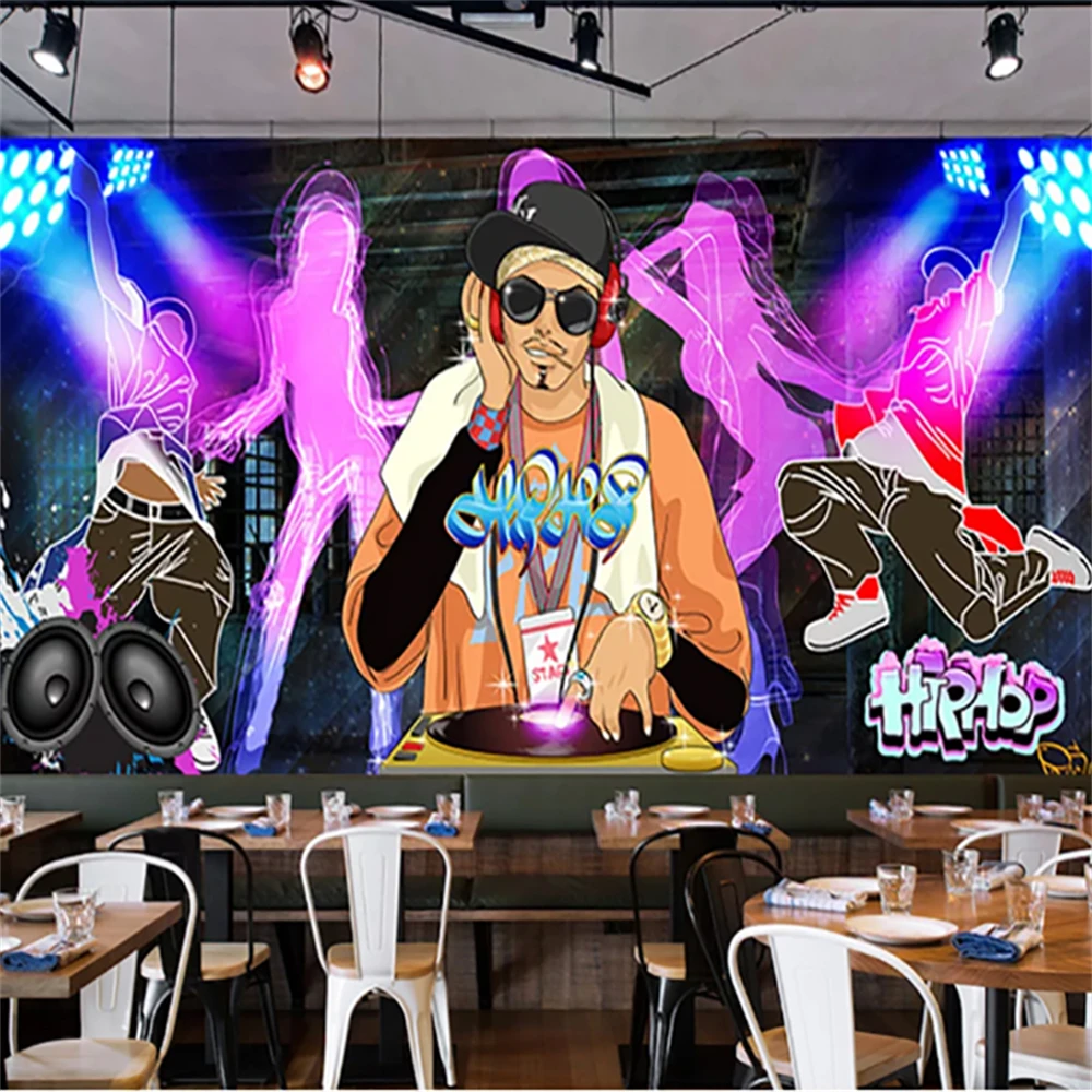 wallpaper graffiti 4K: How I Transformed My Street Dance Studio Into an  Immersive Urban Canvas, image size:1000x1000