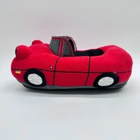 One Mazda Plush Sports Car Slippers for Woman, Red Car Slippers, Cute Slippers, Home Furnishings, Holiday Gift, High Quality - Image 3