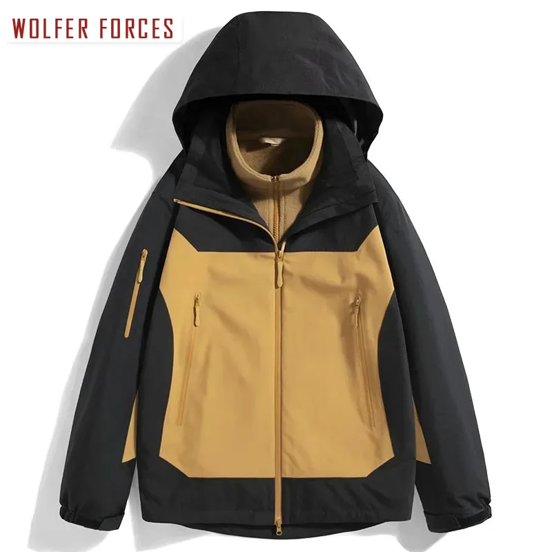 Men's Coat Parkas for Winter Men Coat Man New in Jackets Track Jacket Mountaineering Sports Bomber Retro Sport Camping