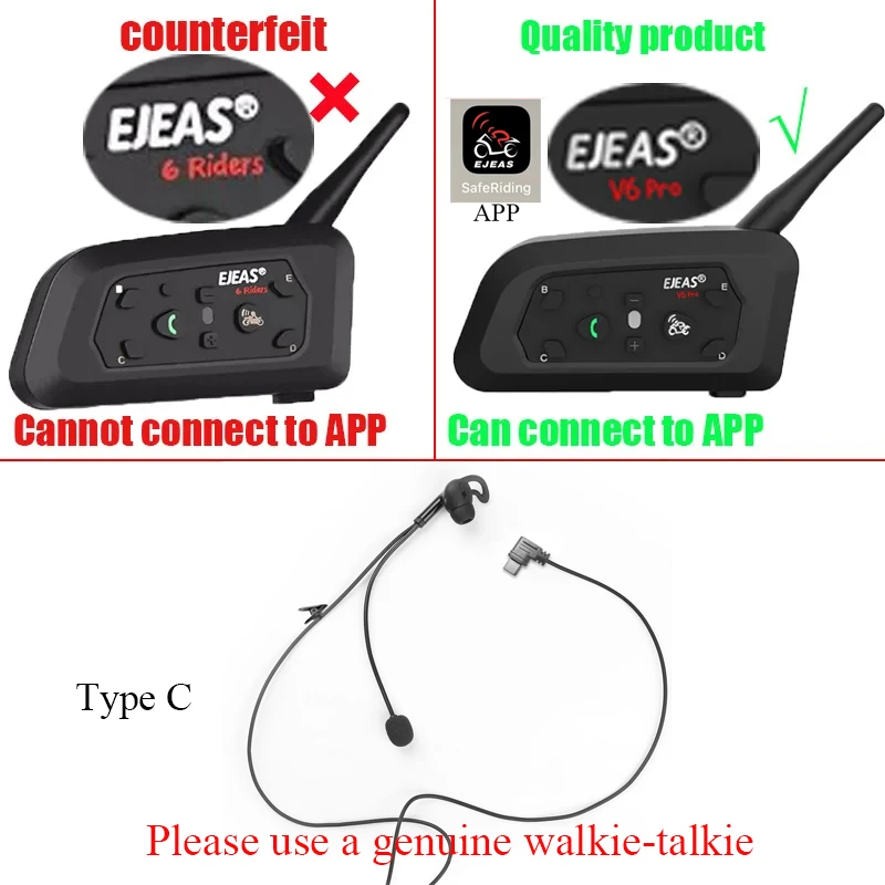 USB-C ̾  ̾, EJEAS V6 Pro/V4C PLUS TYPE-C, V4 /V6 CŸ