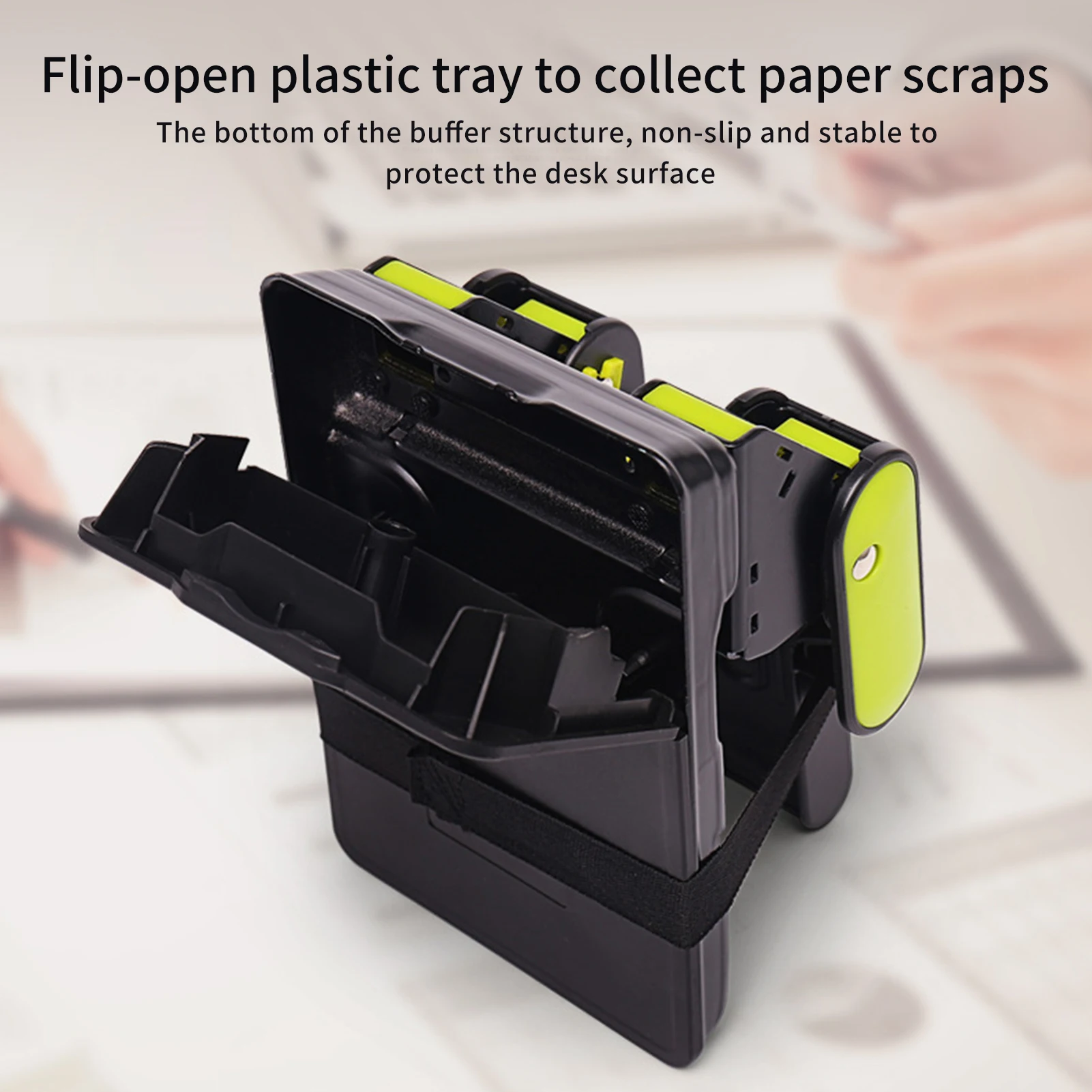 KW-triO 2-Hole Paper Punch Adjustable Hole 70mm/80mm 70 Sheet Capacity 6mm for A4/ A3 / A5/ A6 / B4 / B5 / B6 / B7 Notebook