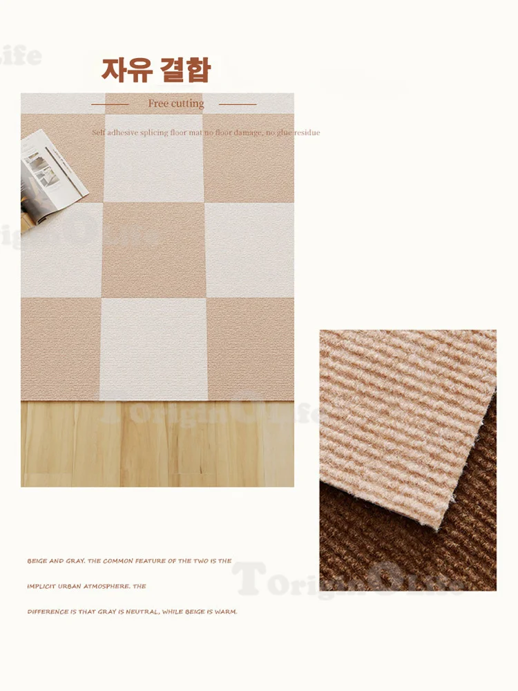 Winter Use Activities Mat For Baby Splicing Rugs Baby Room Game Puzzle Mat Infant Non Adhesive Adsorption Carpet 10PCS Washable play mat foam play mat eva foam play mat